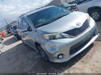 2011 TOYOTA SIENNA SPORT Silver  Gasoline 5TDXK3DC3BS124908 photo #1