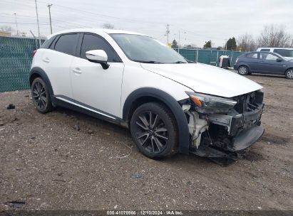 2016 MAZDA CX-3 GRAND TOURING White  Gasoline JM1DKBD70G0109549 photo #1