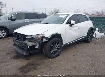 2016 MAZDA CX-3 GRAND TOURING White  Gasoline JM1DKBD70G0109549 photo #3