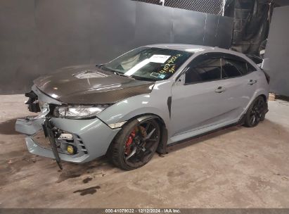 2019 HONDA CIVIC TYPE R TOURING Gray  Gasoline SHHFK8G71KU200409 photo #3