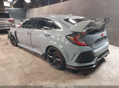 2019 HONDA CIVIC TYPE R TOURING Gray  Gasoline SHHFK8G71KU200409 photo #4