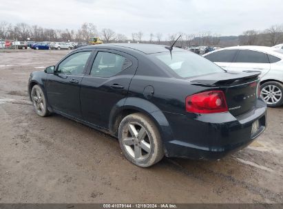 2014 DODGE AVENGER SE Black  Gasoline 1C3CDZAB3EN228207 photo #4