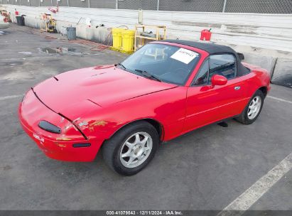 1990 MAZDA MX-5 MIATA Red  Gasoline JM1NA3518L0154109 photo #3