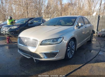 2017 LINCOLN MKZ RESERVE Beige  Gasoline 3LN6L5FC9HR622524 photo #3