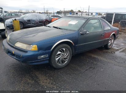 1992 FORD THUNDERBIRD LX Navy  Gasoline 1FAPP6241NH170007 photo #3