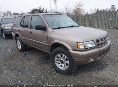 2002 ISUZU RODEO LS 3.2L V6/LSE 3.2L V6/S 3.2L V6 Gold  Gasoline 4S2CK58W724323863 photo #1