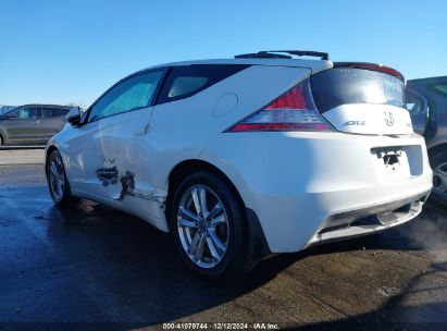 2011 HONDA CR-Z EX White  Hybrid JHMZF1D62BS002638 photo #4