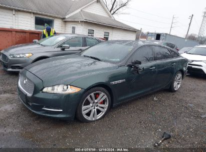 2012 JAGUAR XJ XJL PORTFOLIO Green  Gasoline SAJWA2GB6CLV26924 photo #3