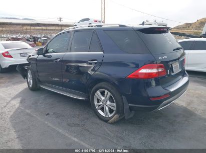 2014 MERCEDES-BENZ ML 350 BLUETEC 4MATIC Navy  Diesel 4JGDA2EB0EA318802 photo #4