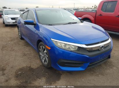 2016 HONDA CIVIC EX Blue  Gasoline 19XFC2F75GE061976 photo #1