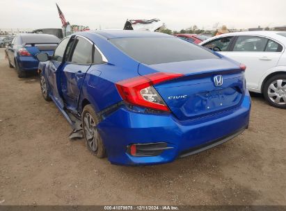 2016 HONDA CIVIC EX Blue  Gasoline 19XFC2F75GE061976 photo #4