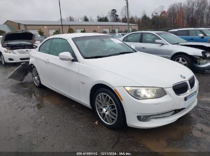 2011 BMW 335I White  Gasoline WBADX7C58BE260808 photo #1