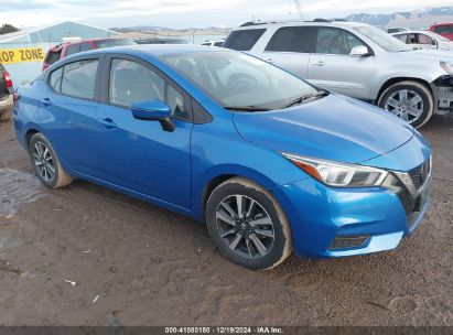 2021 NISSAN VERSA SV XTRONIC CVT Blue  Gasoline 3N1CN8EV2ML835000 photo #1