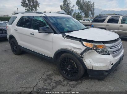 2014 FORD EXPLORER XLT White  Gasoline 1FM5K7D85EGC24125 photo #1