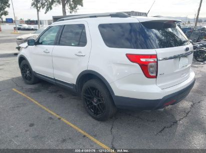 2014 FORD EXPLORER XLT White  Gasoline 1FM5K7D85EGC24125 photo #4