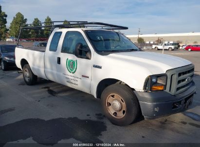 2006 FORD F-250 LARIAT/XL/XLT White  Diesel 1FTSX20PX6EA12245 photo #1