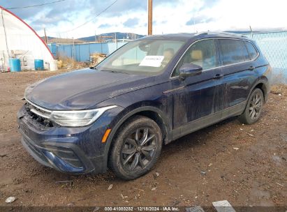 2022 VOLKSWAGEN TIGUAN 2.0T SE Dark Blue  Gasoline 3VV3B7AX8NM135759 photo #3