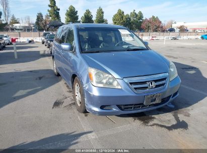 2006 HONDA ODYSSEY EX-L Blue  Gasoline 5FNRL38786B089828 photo #1