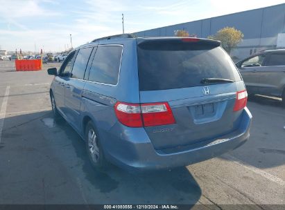 2006 HONDA ODYSSEY EX-L Blue  Gasoline 5FNRL38786B089828 photo #4