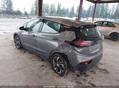 2022 CHEVROLET BOLT EV FWD 2LT Gray  Electric 1G1FX6S03N4101774 photo #4