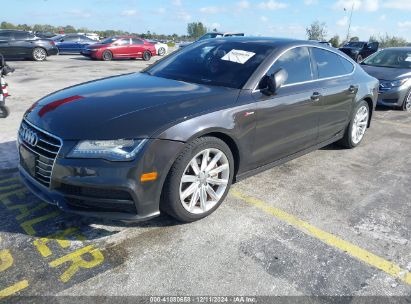 2014 AUDI A7 3.0T PREMIUM PLUS Gray  Gasoline WAU2GAFC0EN003564 photo #3