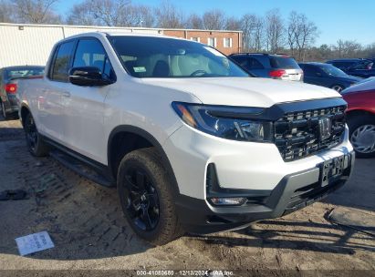 2024 HONDA RIDGELINE BLACK EDITION White  Gasoline 5FPYK3F83RB000219 photo #1