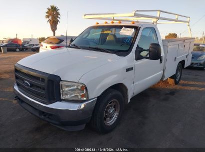 2003 FORD F-350 CHASSIS XL/XLT White  Gasoline 1FDSF34L83EC83117 photo #3