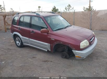 2000 SUZUKI GRAND VITARA JLX/JLX+/LIMITED Red  Gasoline JS3TD62VXY4123310 photo #1