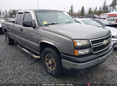 2007 CHEVROLET SILVERADO 1500 CLASSIC WORK TRUCK Gray  Gasoline 1GCEK19V57E104971 photo #1