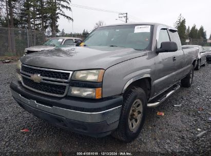 2007 CHEVROLET SILVERADO 1500 CLASSIC WORK TRUCK Gray  Gasoline 1GCEK19V57E104971 photo #3