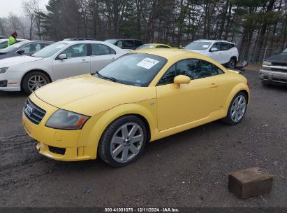 2004 AUDI TT 3.2L Yellow  Gasoline TRUWF28N341013822 photo #3