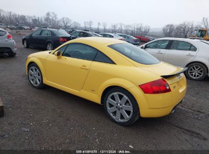 2004 AUDI TT 3.2L Yellow  Gasoline TRUWF28N341013822 photo #4