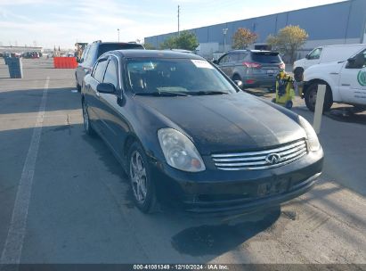 2003 INFINITI G35 LUXURY LEATHER Black  Gasoline JNKCV51E03M316130 photo #1