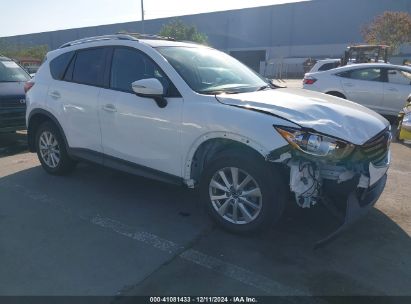 2016 MAZDA CX-5 TOURING White  Gasoline JM3KE4CY1G0688241 photo #1