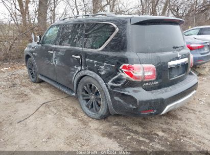 2018 NISSAN ARMADA PLATINUM Black  Gasoline JN8AY2NE8J9732004 photo #4