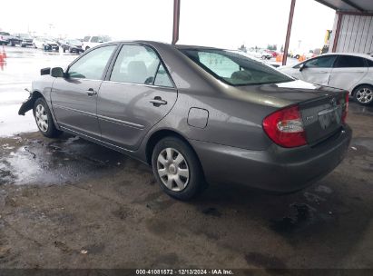 2004 TOYOTA CAMRY LE Gray  Gasoline 4T1BE32K74U920146 photo #4