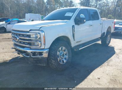 2023 FORD F-250 LARIAT White  Diesel 1FT8W2BT1PEE18570 photo #3