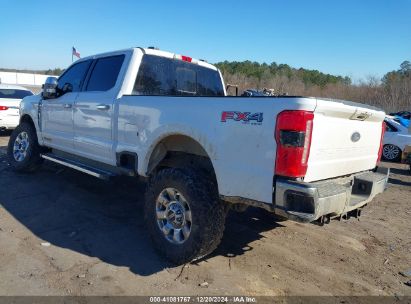 2023 FORD F-250 LARIAT White  Diesel 1FT8W2BT1PEE18570 photo #4