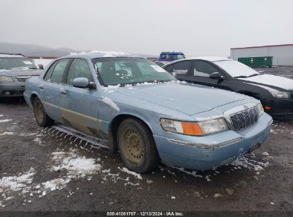 2001 MERCURY GRAND MARQUIS LS Blue  Gasoline 2MEFM75W71X630247 photo #1