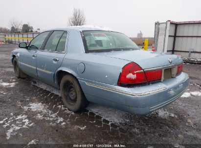 2001 MERCURY GRAND MARQUIS LS Blue  Gasoline 2MEFM75W71X630247 photo #4