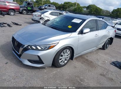 2020 NISSAN SENTRA S XTRONIC CVT Gray  Gasoline 3N1AB8BV4LY216081 photo #3