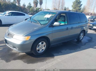 2000 HONDA ODYSSEY EX Gray  Gasoline 2HKRL1865YH520688 photo #3