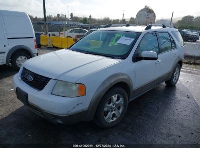 2005 FORD FREESTYLE SEL White  Gasoline 1FMDK02125GA43234 photo #3