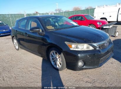 2013 LEXUS CT 200H Black  Hybrid JTHKD5BH9D2128579 photo #1