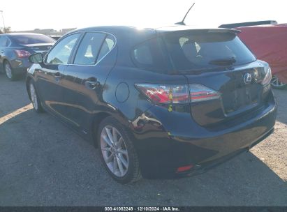 2013 LEXUS CT 200H Black  Hybrid JTHKD5BH9D2128579 photo #4