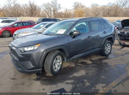 2019 TOYOTA RAV4 LE Gray  Gasoline 2T3F1RFV2KW060438 photo #3