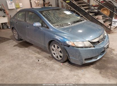 2009 HONDA CIVIC LX Blue  Gasoline 2HGFA16509H327895 photo #1