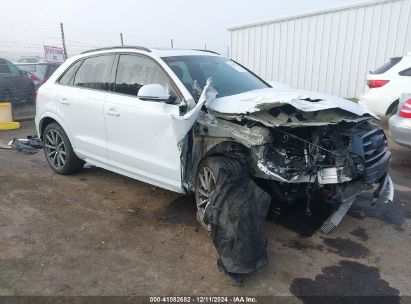 2018 AUDI Q3 2.0T PREMIUM/2.0T SPORT PREMIUM White  Gasoline WA1JCCFS0JR015370 photo #1