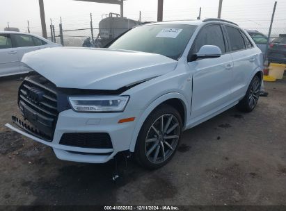 2018 AUDI Q3 2.0T PREMIUM/2.0T SPORT PREMIUM White  Gasoline WA1JCCFS0JR015370 photo #3