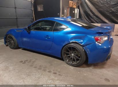 2013 SUBARU BRZ LIMITED Blue  Gasoline JF1ZCAC17D1612985 photo #4